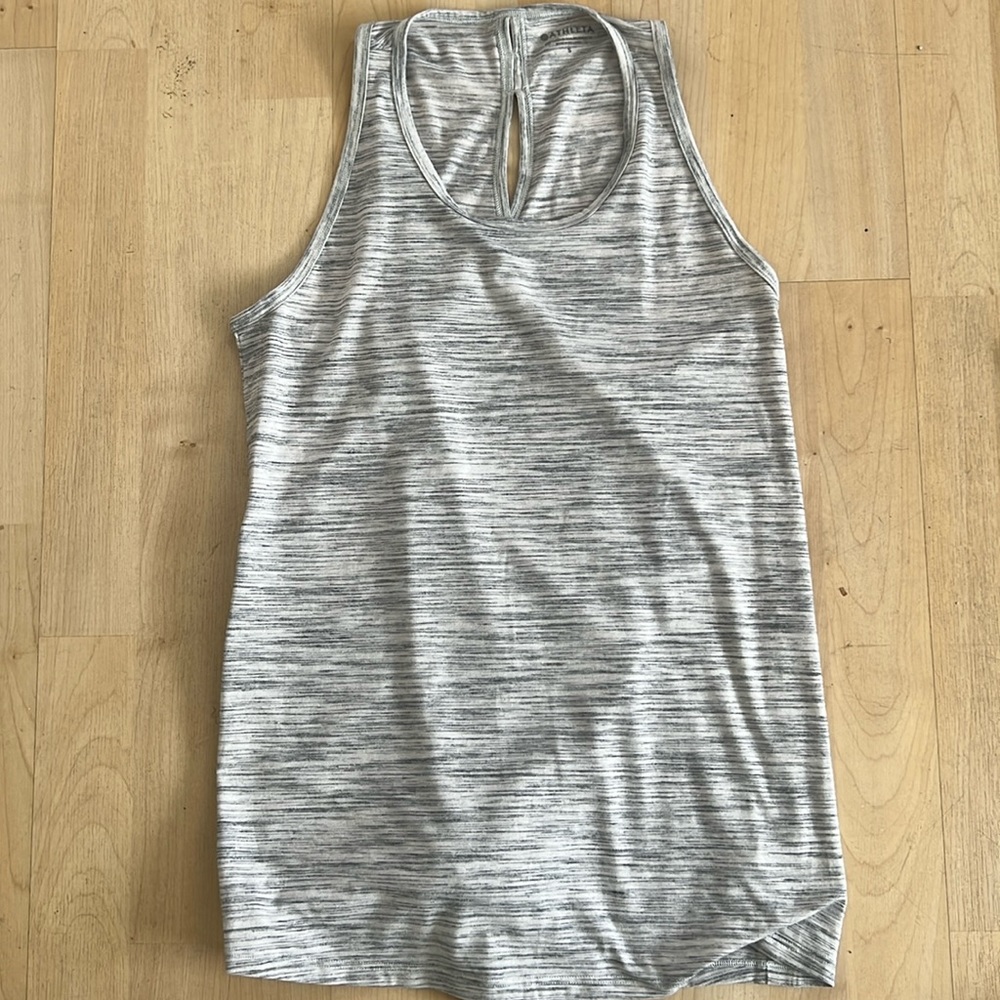 Athleta tank with open back